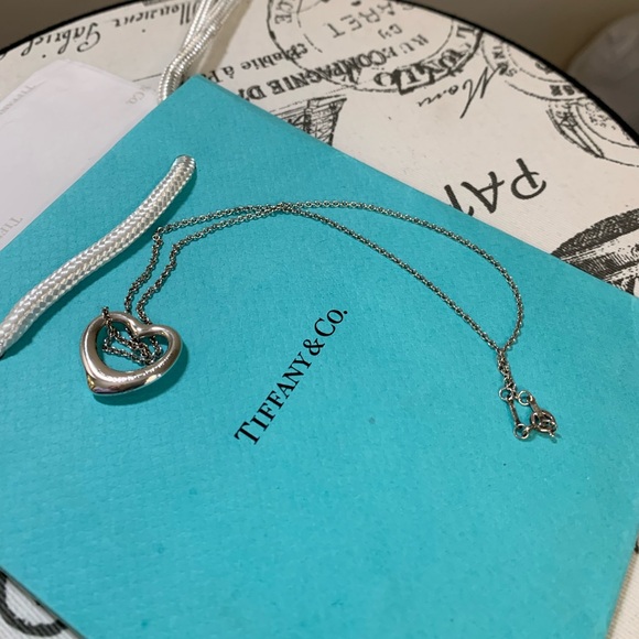 Tiffany & Co. Elsa Peretti Open Heart Necklace💟 - Picture 7 of 16
